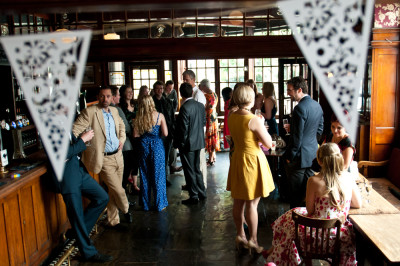 Rose and Crown Wedding Reception