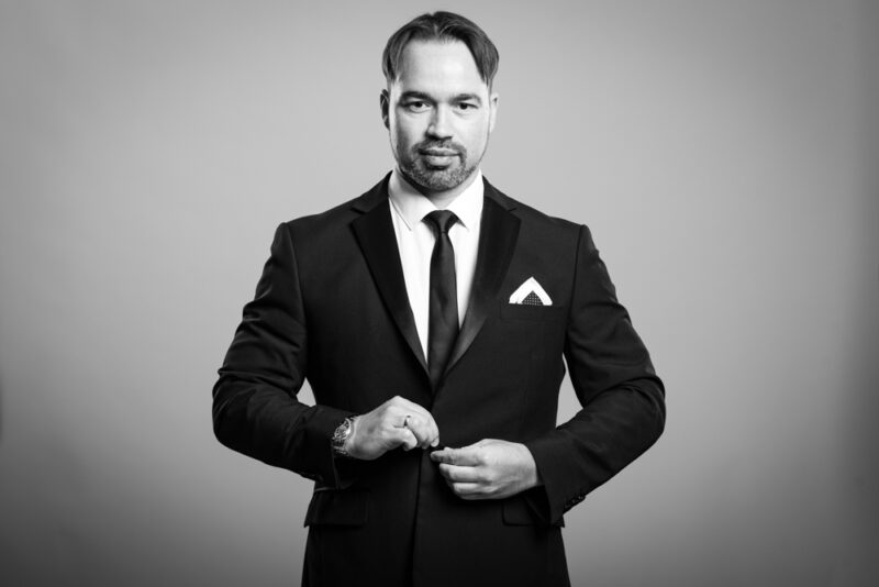 Professional photos for a magician