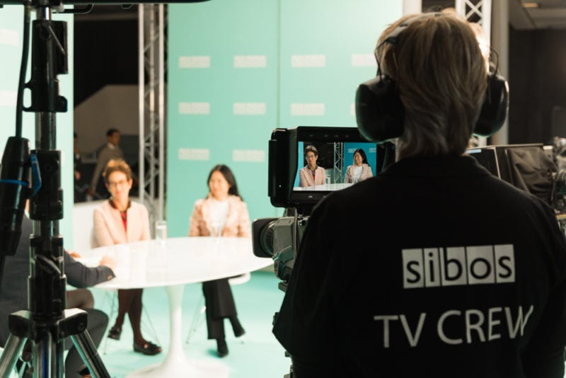 TV Studio At Excel Conference