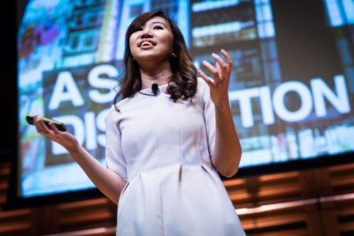 Speaker at a Conference